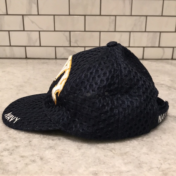 US Navy United States Dimpled Baseball Cap JWM Dad Hat Adjustable Dark Blue - Picture 5 of 9